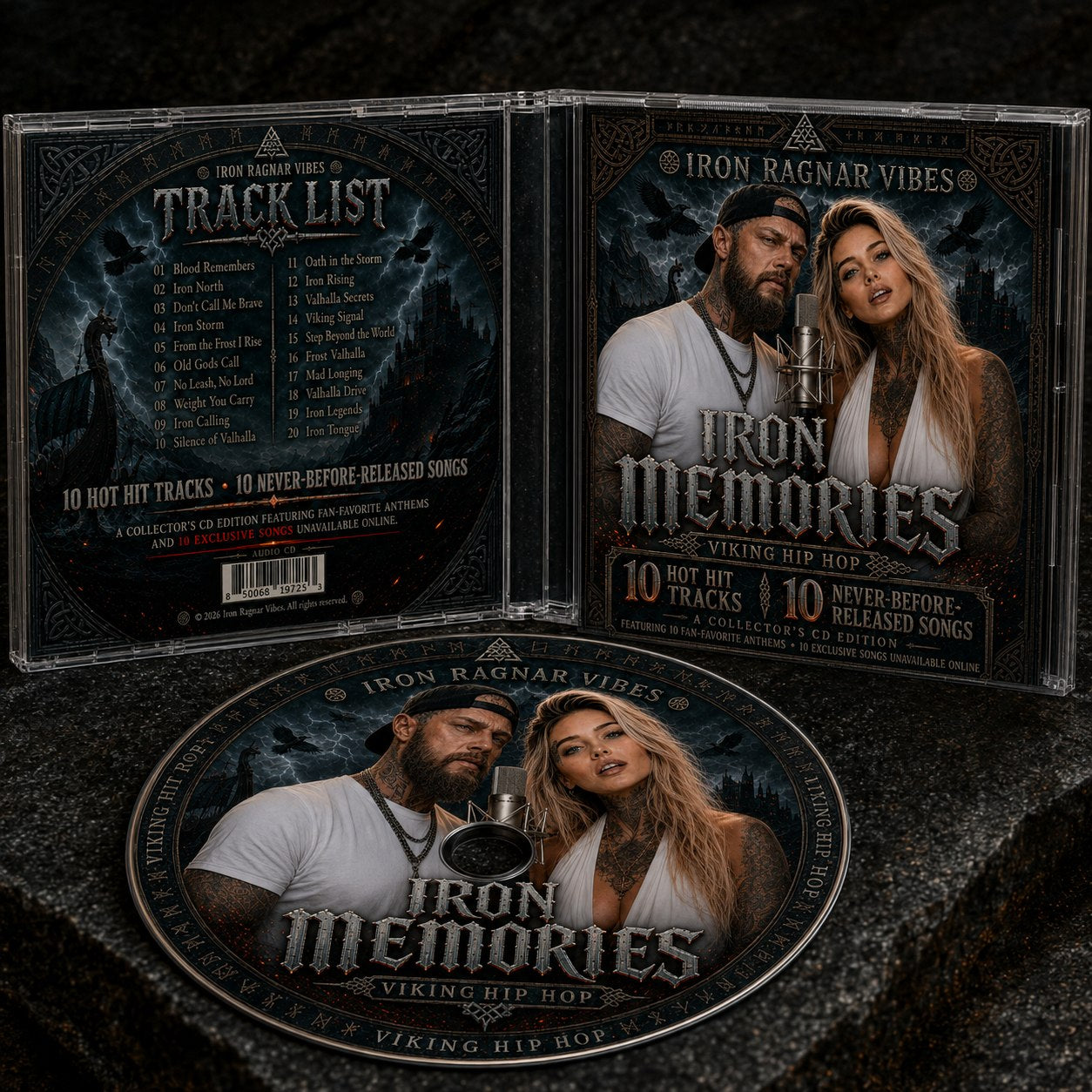 Iron Memories Collectors Edition CD package and disc